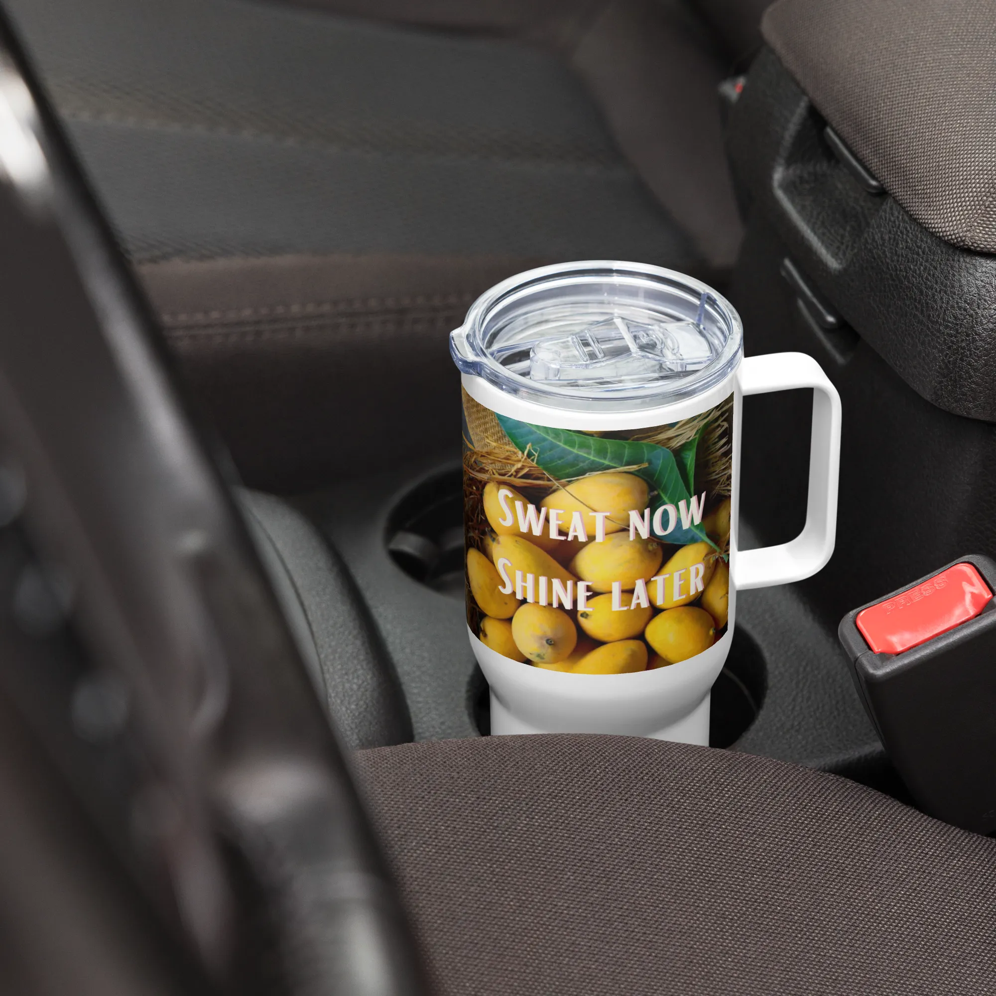 Sweat now, shine later, Stainless Steel - BPA Free, Travel Mug