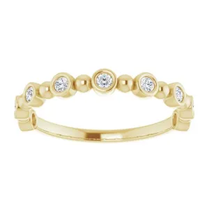 The Alternate Bead & Bezel Band