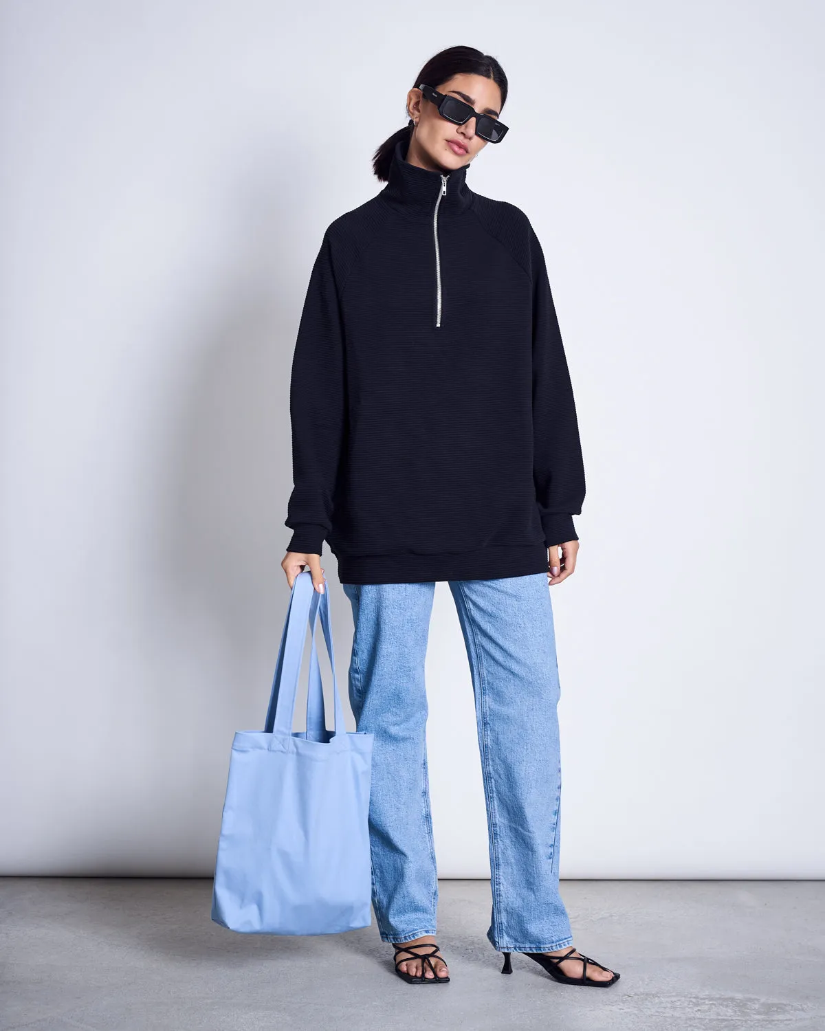 TOTE BAG LIGHT BLUE