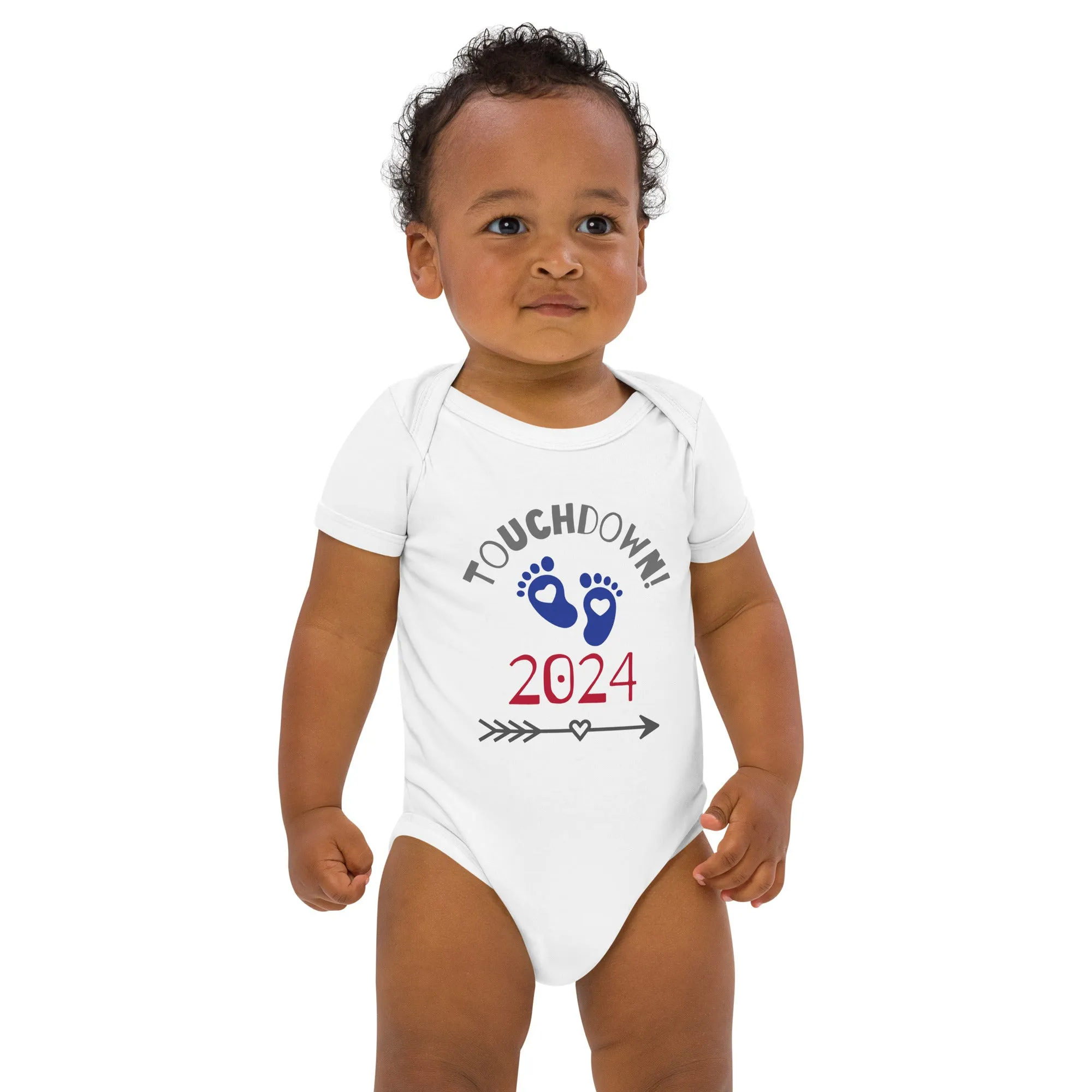 Touchdown, Organic cotton baby bodysuit