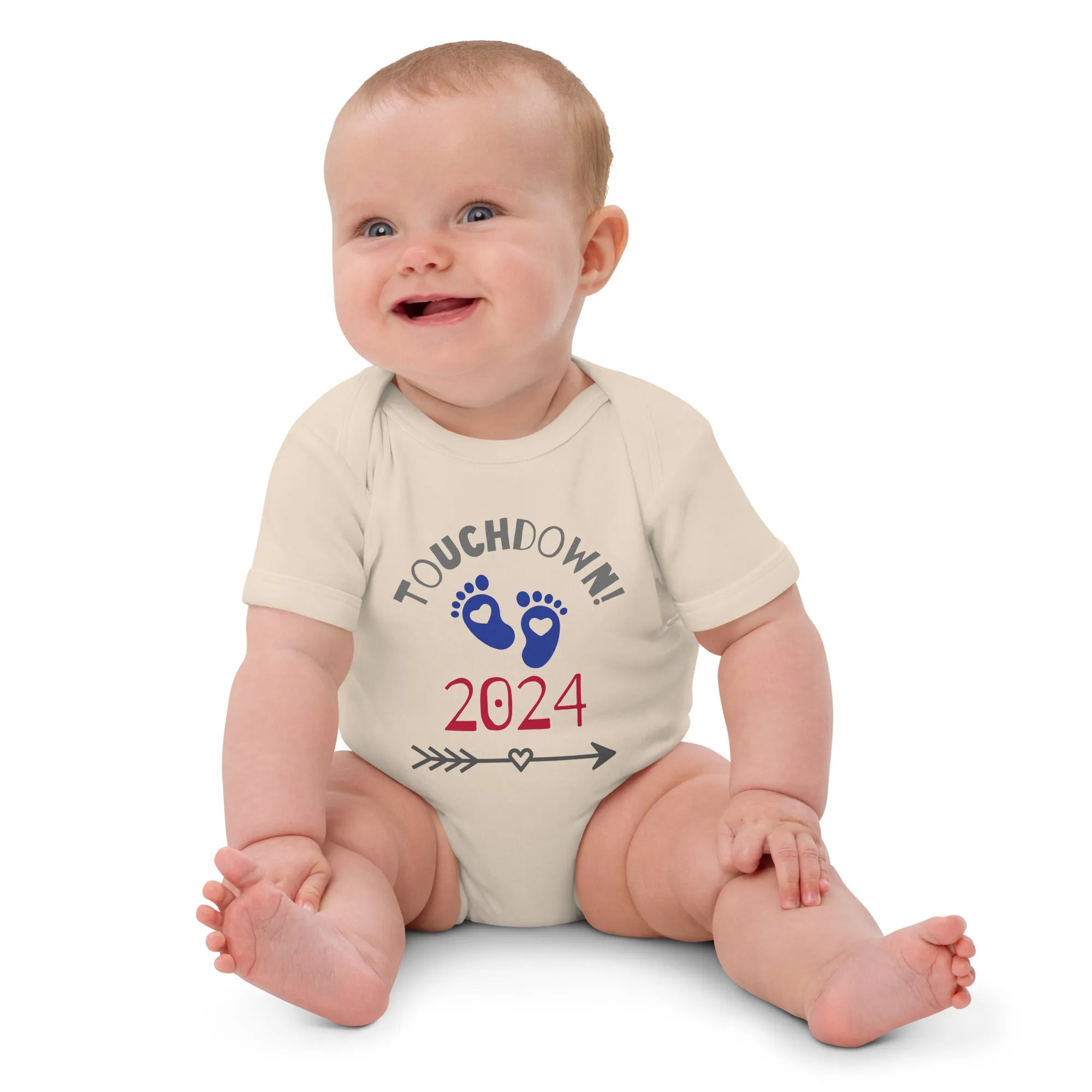 Touchdown, Organic cotton baby bodysuit
