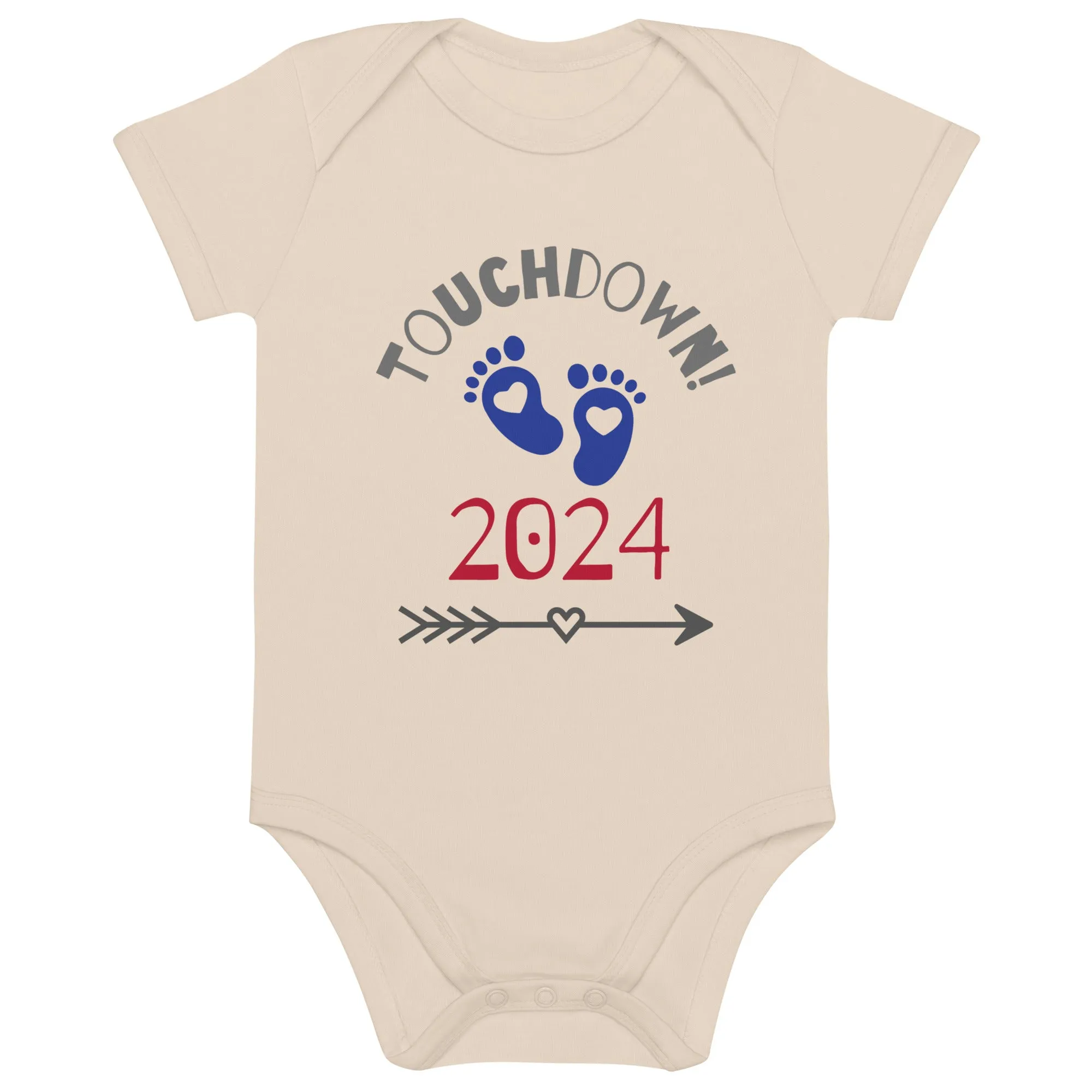 Touchdown, Organic cotton baby bodysuit