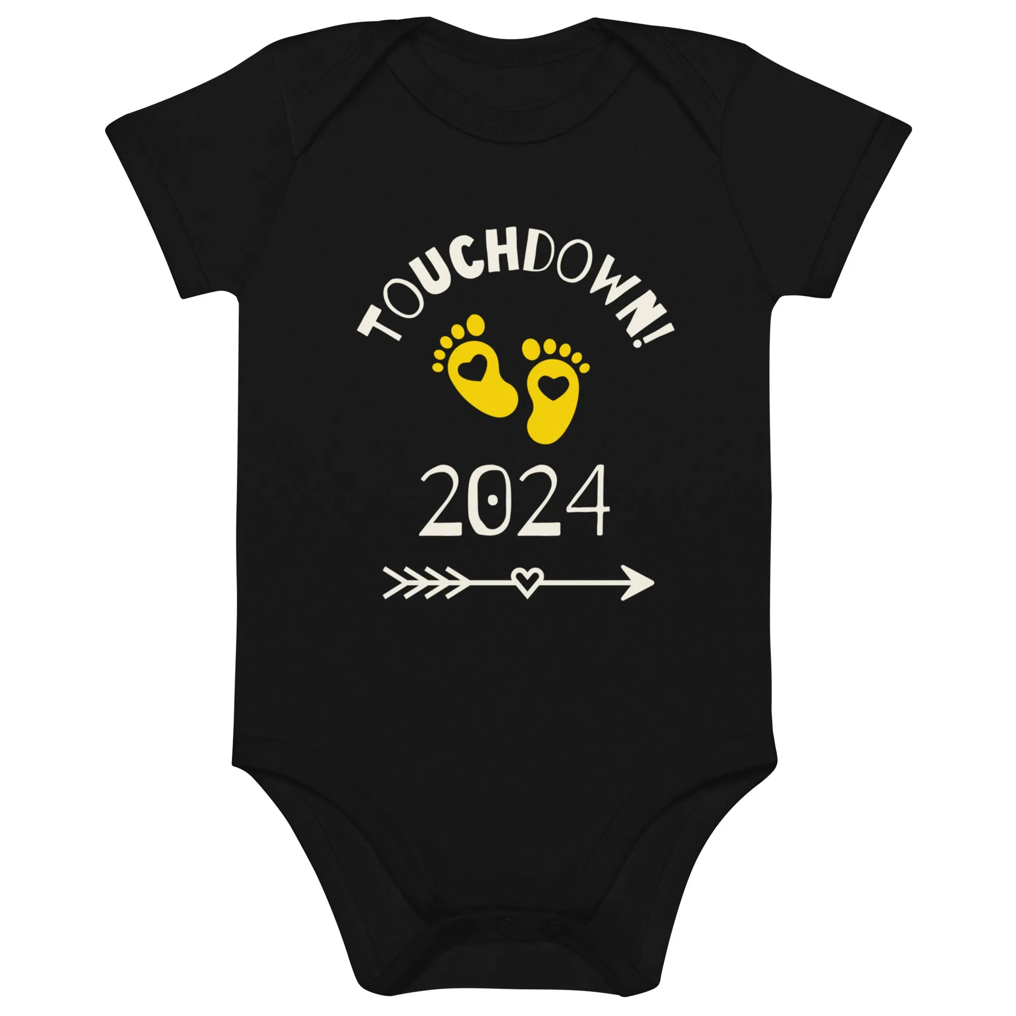 Touchdown, Organic cotton baby bodysuit