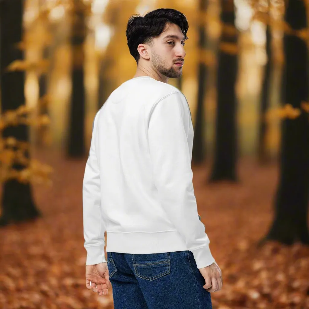 Vegan Organic Cotton Sweatshirt – “Nature Matters Too”