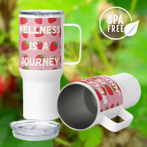 Wellness, Travel mug with a handle