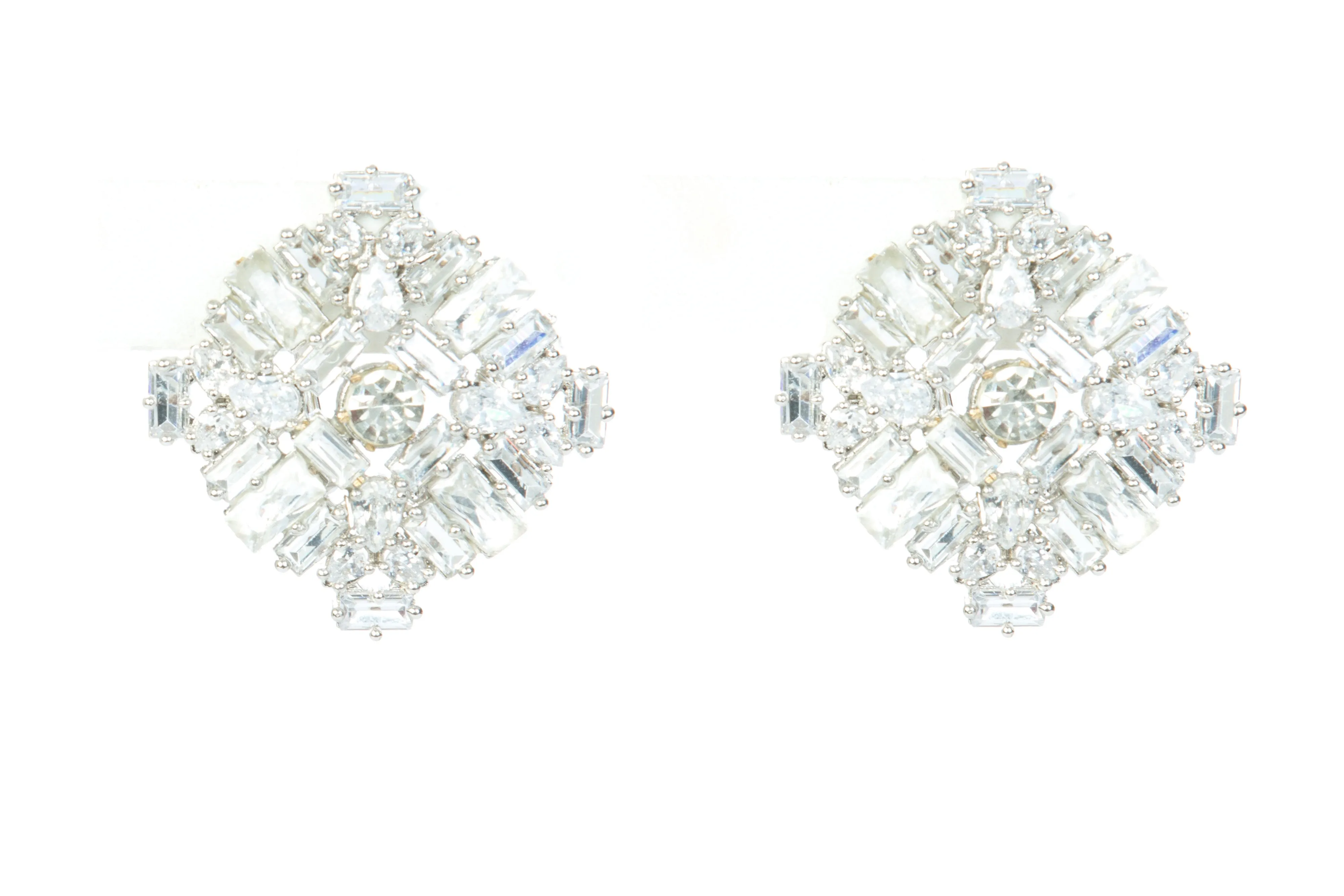 White Gold Shiloh Earrings