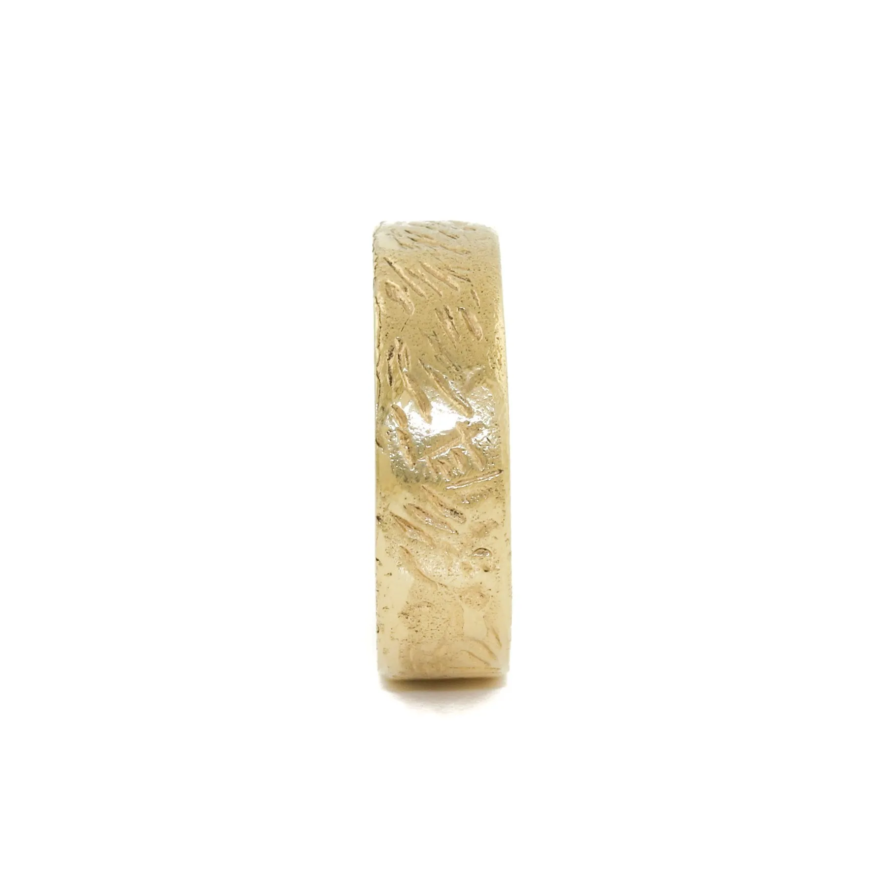 Yellow Gold x 6mm "Rebel" Cigar Band
