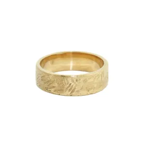 Yellow Gold x 6mm "Rebel" Cigar Band